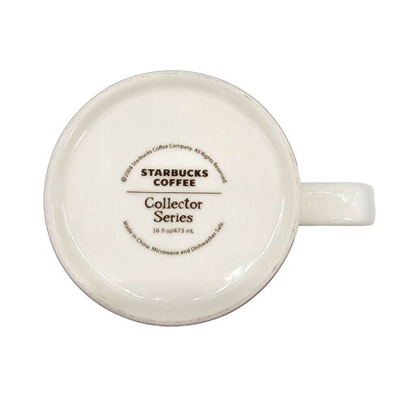 Starbucks 2009 USA COLLECTOR SERIES DALLAS TEXAS MCKINNEY AVENUE 16 oz Mug - Picture 4 of 4